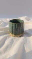 Mavi Dokulu Seramik Bardak