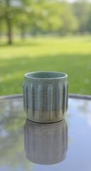 Yeşil Dokulu Seramik Bardak