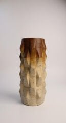 Geometrik Geçişli Seramik Vazo